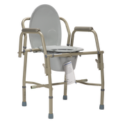 Dynarex Drop-Arm Commode