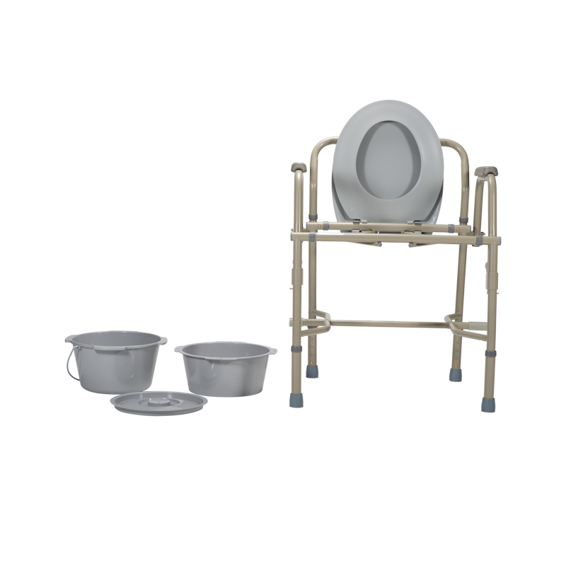 Dynarex Drop-Arm Commode