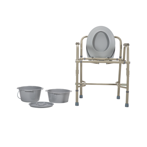Dynarex Drop-Arm Commode