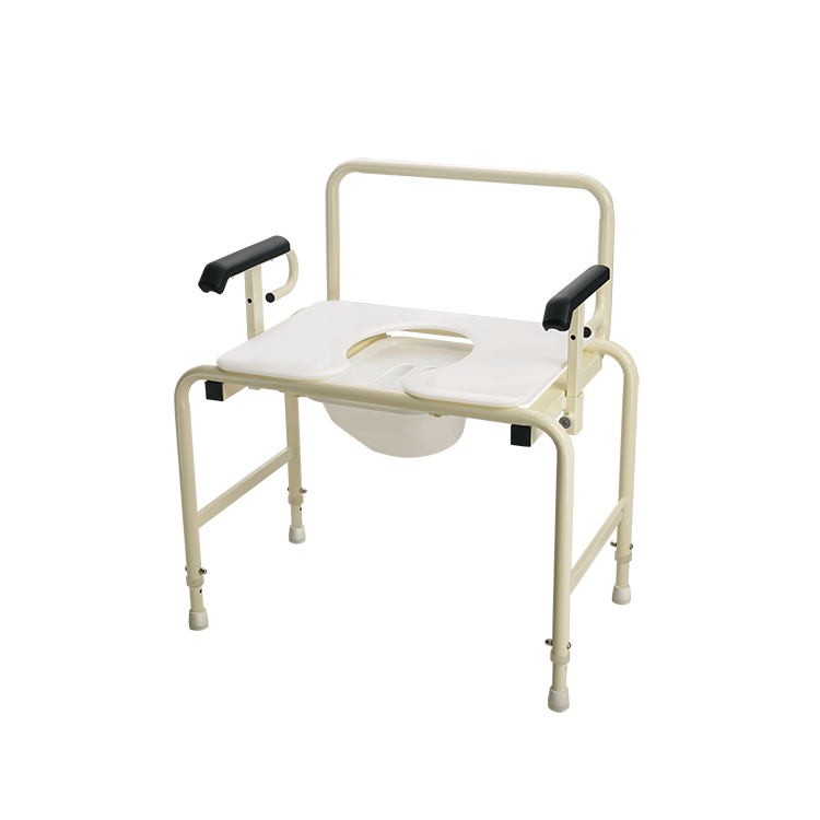 Dynarex Bariatric HD Drop Arm Commode