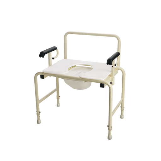 Dynarex Bariatric HD Drop Arm Commode