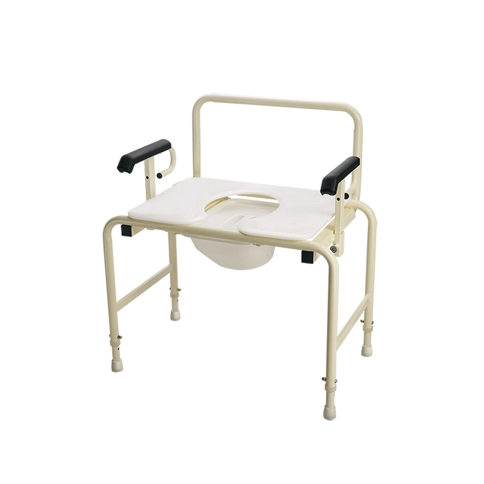 Dynarex Bariatric HD Drop Arm Commode