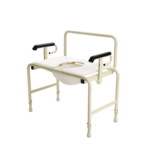 Dynarex Bariatric HD Drop Arm Commode