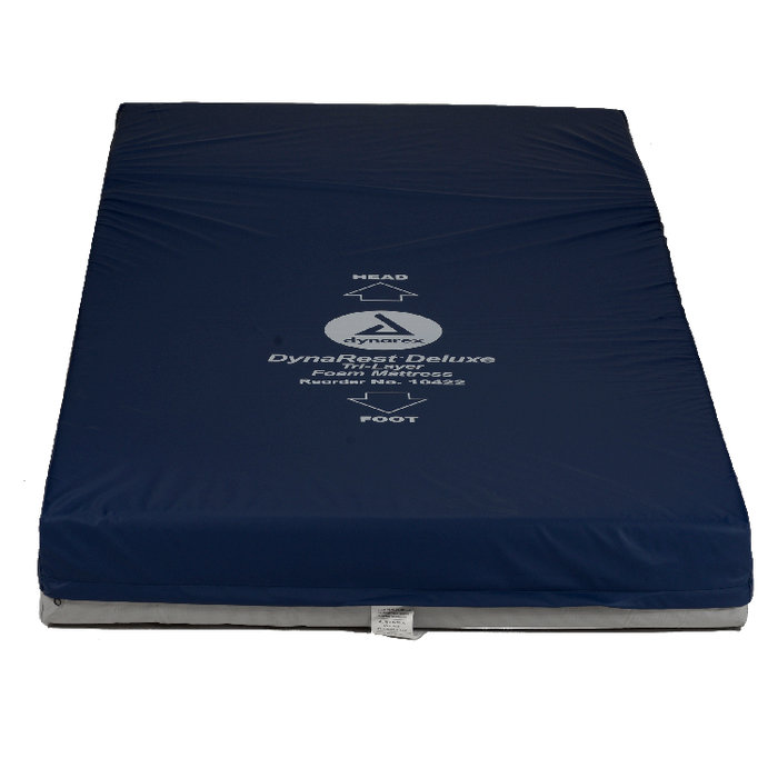 Dynarex DynaRest Deluxe Tri-Layer Foam Mattress