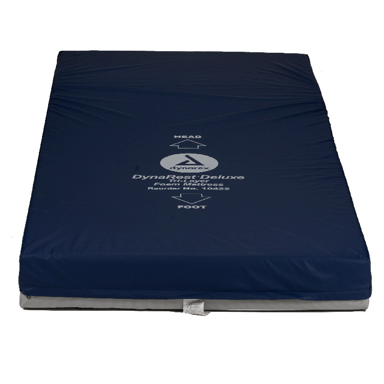 Dynarex DynaRest Deluxe Tri-Layer Foam Mattress