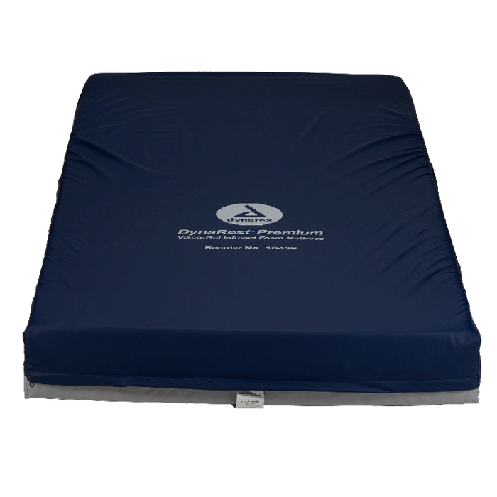 Dynarex DynaRest Premium Visco-Gel Infused Foam Mattress