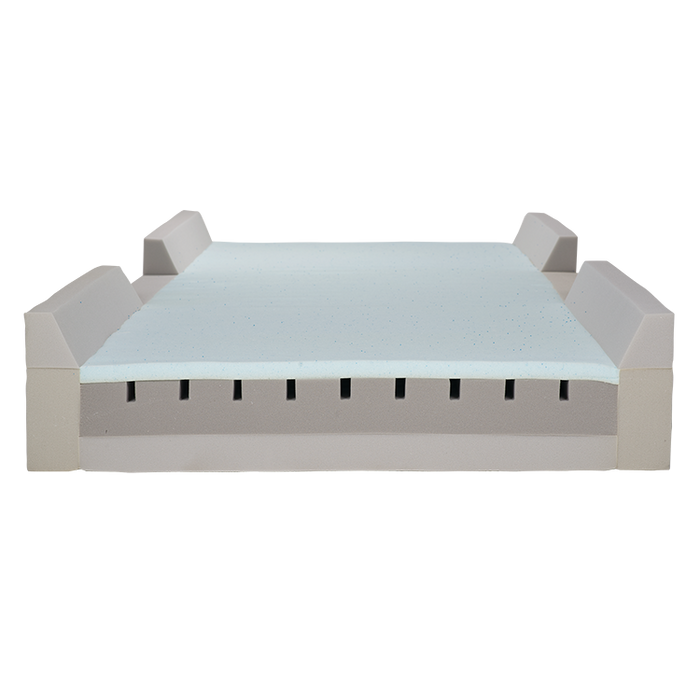 Dynarex DynaRest Premium Visco-Gel Infused Foam Mattress