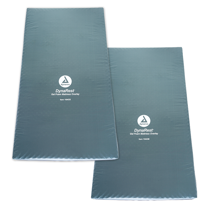 Dynarex DynaRest Gel Foam Mattress Overlay
