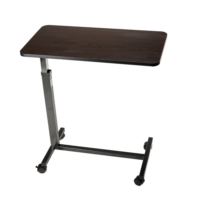 Dynarex Overbed Table - Mahogany
