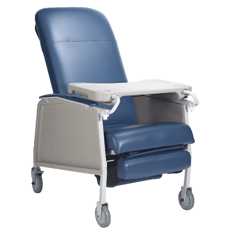 Dynarex Bariatric Geri Chair 3-Position Recliner