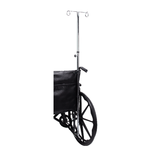 Dynarex Wheelchair Universal Telescoping IV Pole