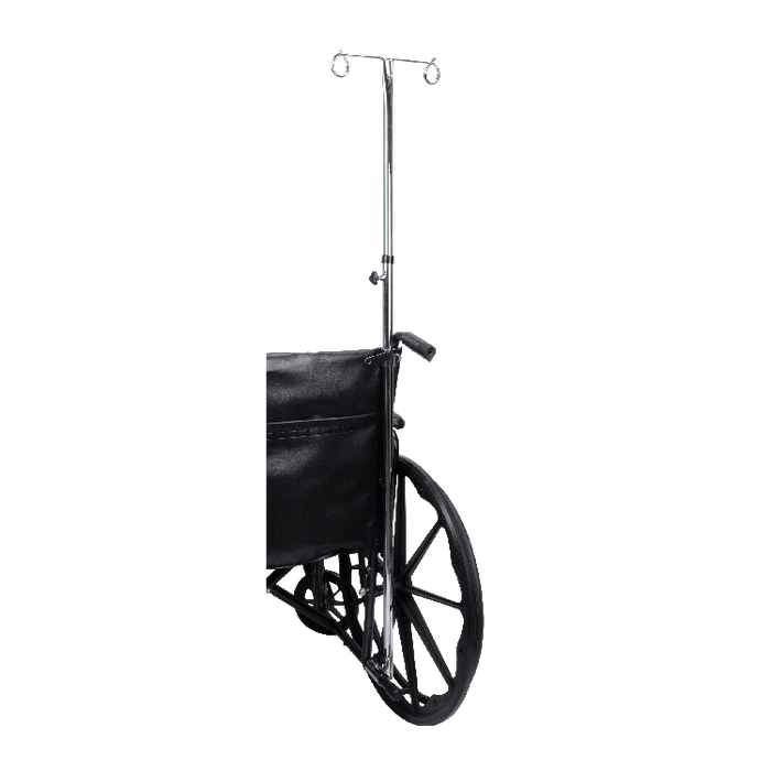 Dynarex Wheelchair Universal Telescoping IV Pole