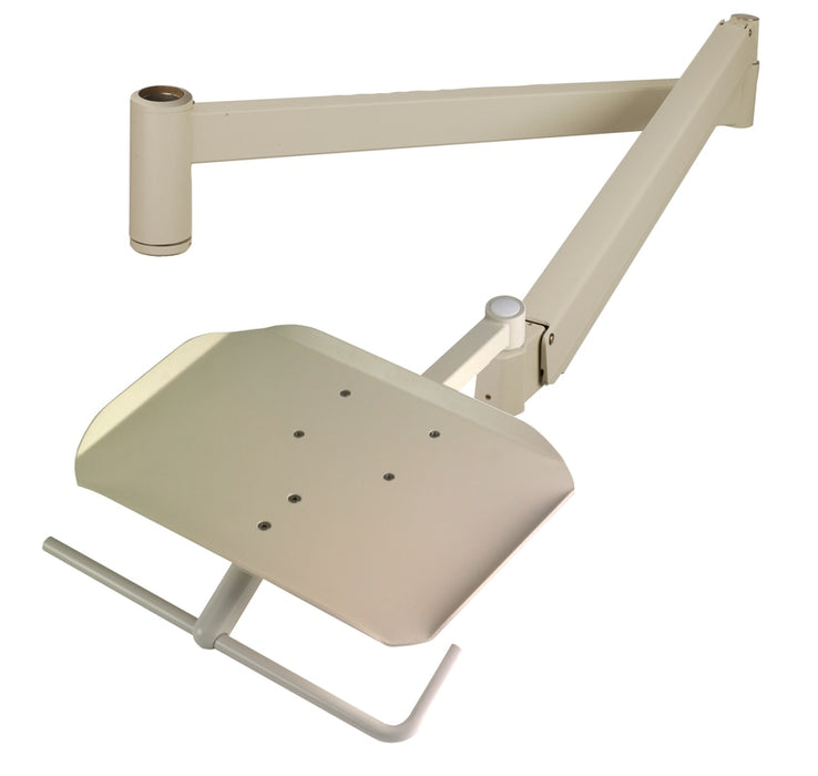 Beaverstate Manual 2" dia. Post Mount Flex Arm System w/Friction Brake and Tray — 106-223