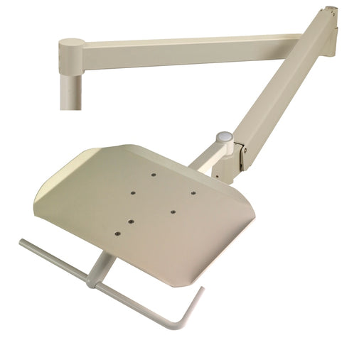 Beaverstate Manual 2" dia. Post Mount Flex Arm System w/Friction Brake and Tray — 106-225