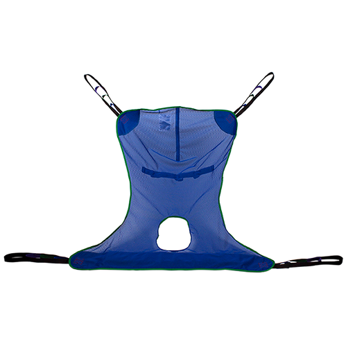 Dynarex Bariatric Full Body Sling w/ Commode Opening - Mesh