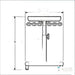Mirage 2.0 Mobile Doctors Cart MC-500-2.0 Mobile Cart tpc-dental-mirage-mobile-cart-mc-500-dentamed-usa Dentamed USA Dental Mirage Mobile 