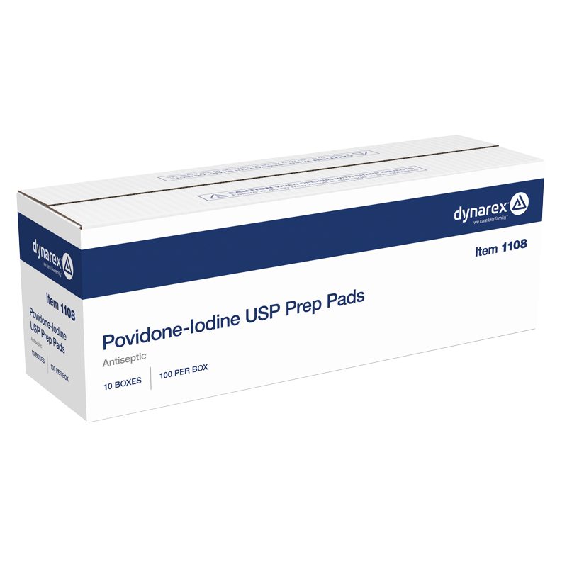 Dynarex Povidone Iodine Prep Pad (1108)