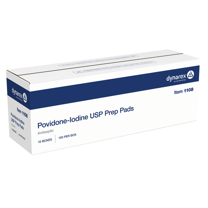 Dynarex Povidone Iodine Prep Pad (1108)