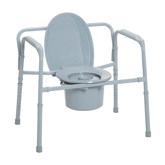 Drive Medical Bariatric Folding Commode — 11117N-1