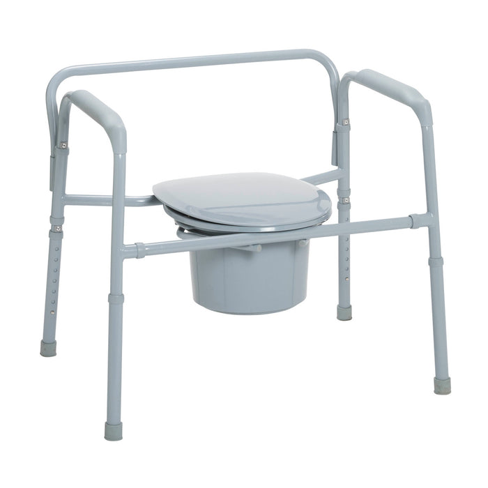 Drive Medical Bariatric Folding Commode — 11117N-1