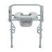Drive Medical Drop Arm Steel Commode — 11125PSKD-1