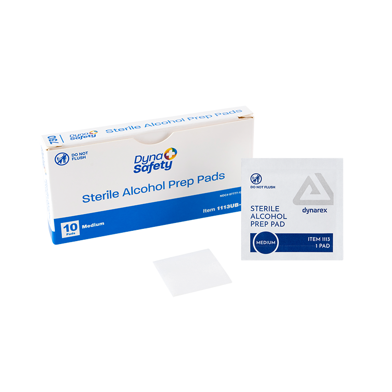 Dynarex Alcohol Prep Pad - Sterile - 1113UB-10