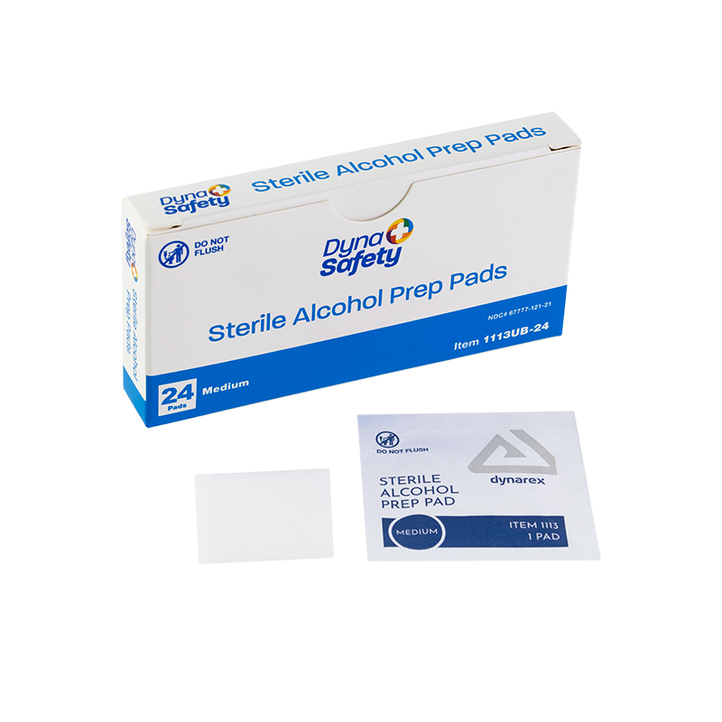Dynarex Alcohol Prep Pad - Sterile - 1113UB-24