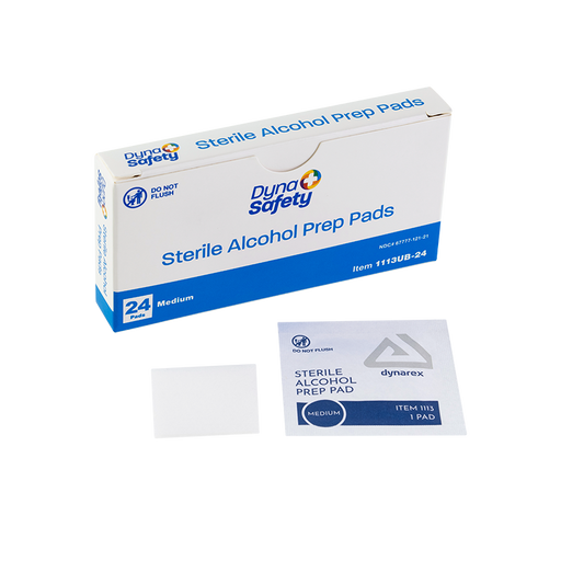 Dynarex Alcohol Prep Pad - Sterile - 1113UB-24