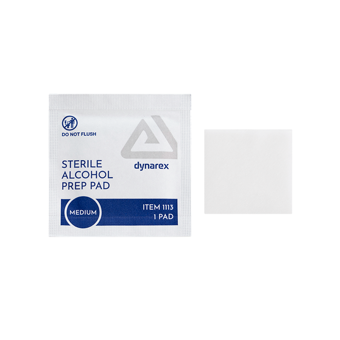 Dynarex Sterile Alcohol Prep Pads