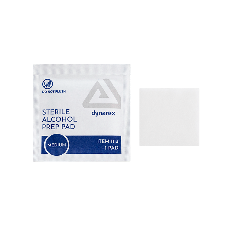 Dynarex Alcohol Prep Pad - Sterile - 1113-50