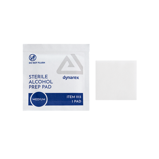 Dynarex Alcohol Prep Pad - Sterile - 1113-50