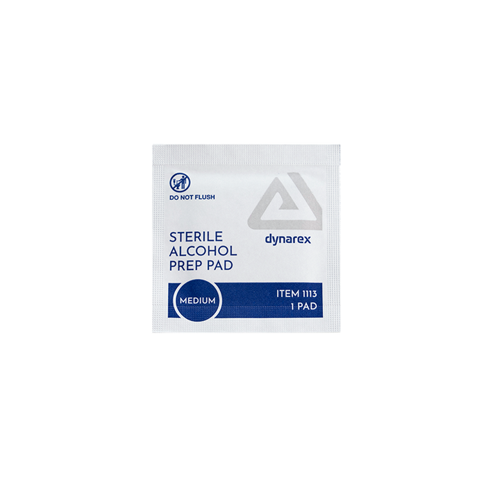 Dynarex Sterile Alcohol Prep Pads