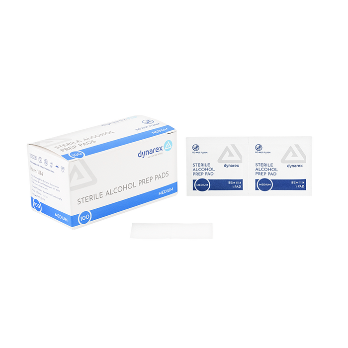 Dynarex Sterile Alcohol Prep Pads
