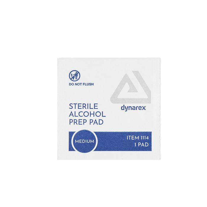 Dynarex Sterile Alcohol Prep Pads