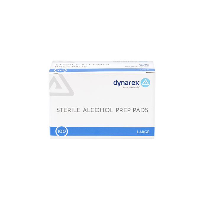 Dynarex Sterile Alcohol Prep Pads