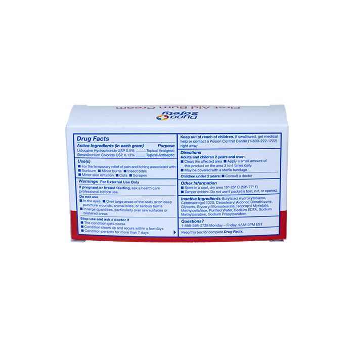 Dynarex DynaSafety First Aid Burn Cream