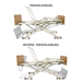 Dynarex D300 LTC 5 Function Low Bed