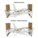 Dynarex D400 LTC Ultra-Low Bed - 4"