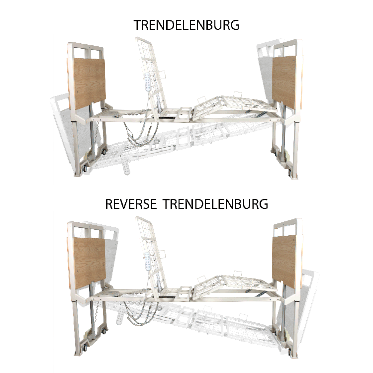Dynarex D500 LTC 5 Function Ultra-Low Bed - 2"