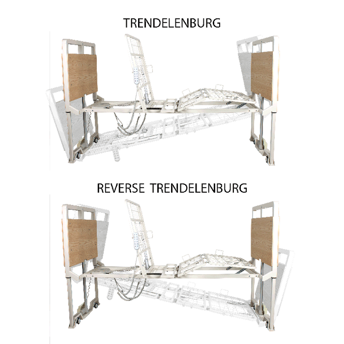 Dynarex D500 LTC 5 Function Ultra-Low Bed - 2"