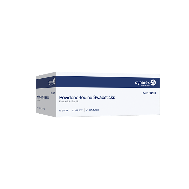 Dynarex Povidone Iodine Swabsticks
