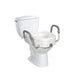 Drive Medical Premium Plastic, Raised, Elongated Toilet Seat with Lock — 12013