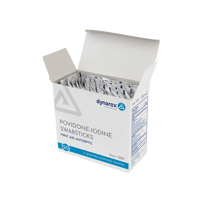 Dynarex Povidone Iodine Swabsticks