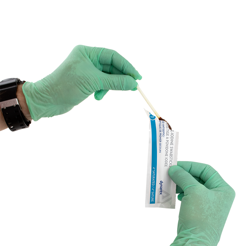 Dynarex Povidone Iodine Swabsticks