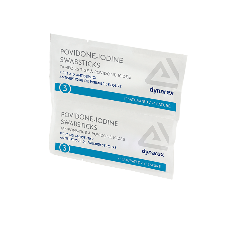 Dynarex Povidone Iodine Swabsticks