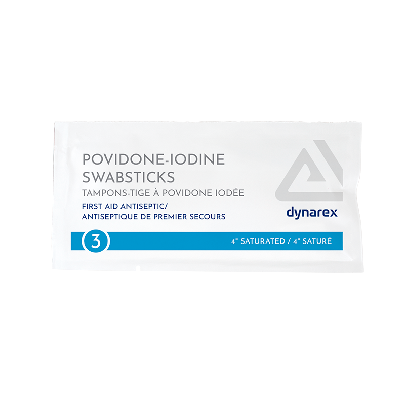 Dynarex Povidone Iodine Swabsticks