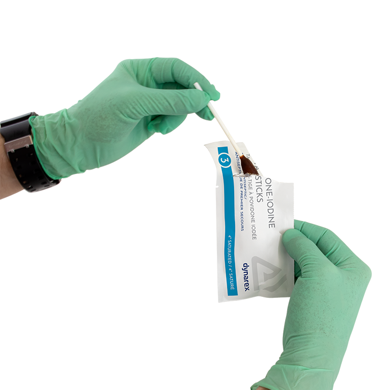 Dynarex Povidone Iodine Swabsticks