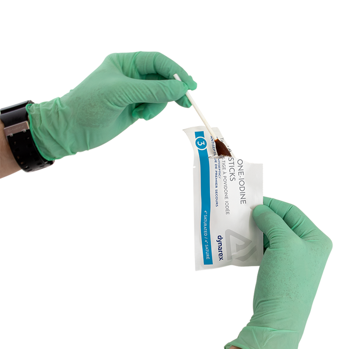 Dynarex Povidone Iodine Swabsticks