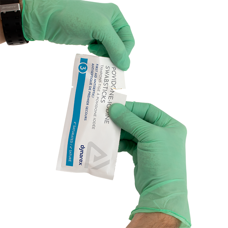 Dynarex Povidone Iodine Swabsticks