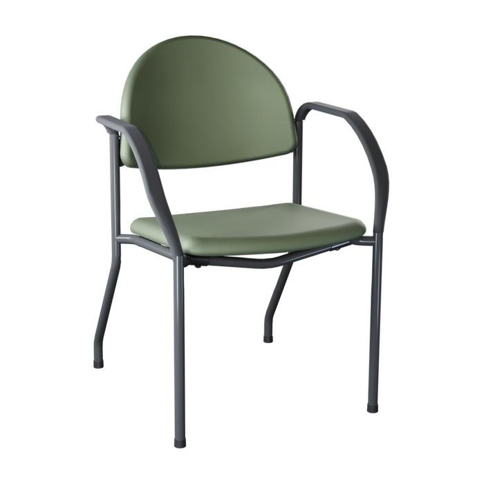Brewer Side Chair, With Arms (1200) or Armless (1250)